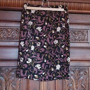 NWOT Floral Pencil Skirt